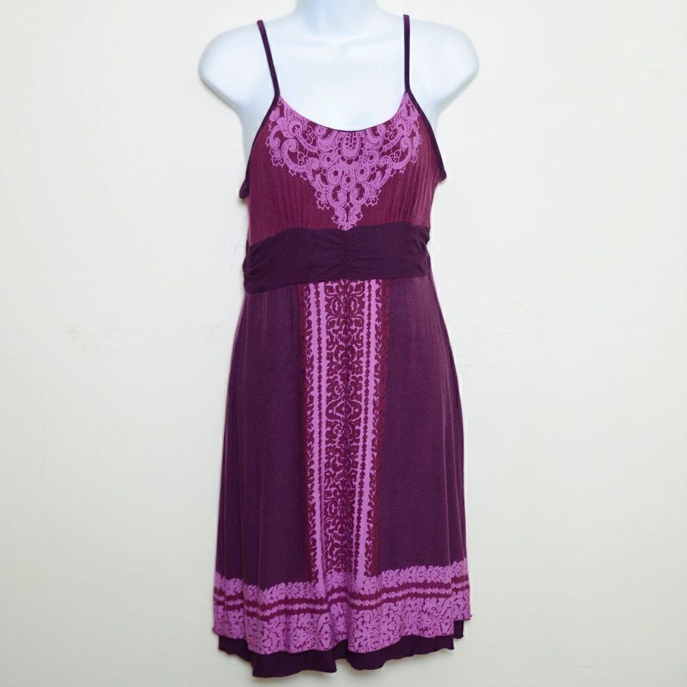 Athleta kindred Cam Knit Dress in Sangria Dynasty